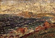 Paul Signac Sea breeze Sweden oil painting artist